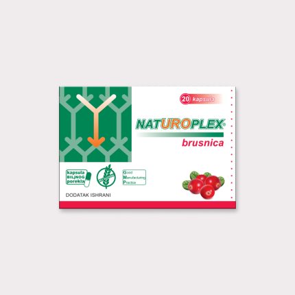 NATUROPLEX® brusnica, 20 kapsula