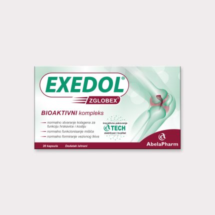 EXEDOL® ZGLOBEX, 20 kapsula