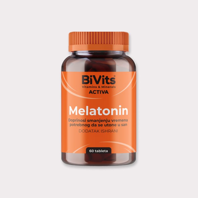 BiVits® ACTIVA Melatonin, 60 tableta
