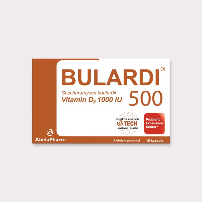 BULARDI® 500, 10 kapsula