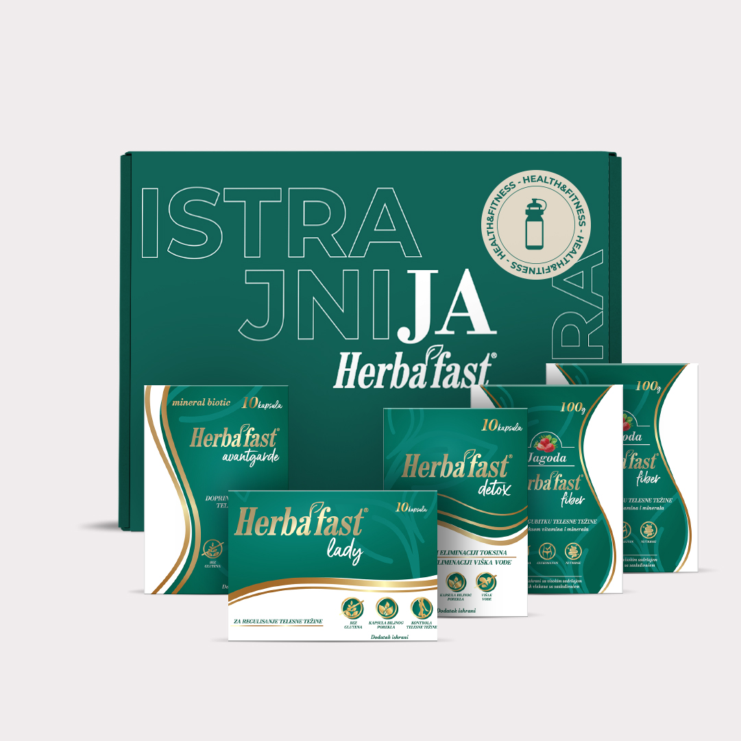 Herbafast® Healthy & Fit paket – jagoda Herbafast® Healthy & Fit paket – jagoda