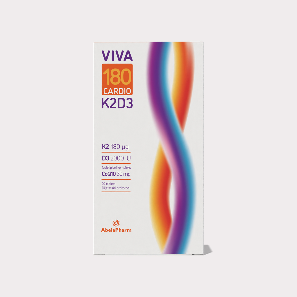 K2D3 CARDIO 180 VIVA® K2D3 CARDIO 180 - Slika 1